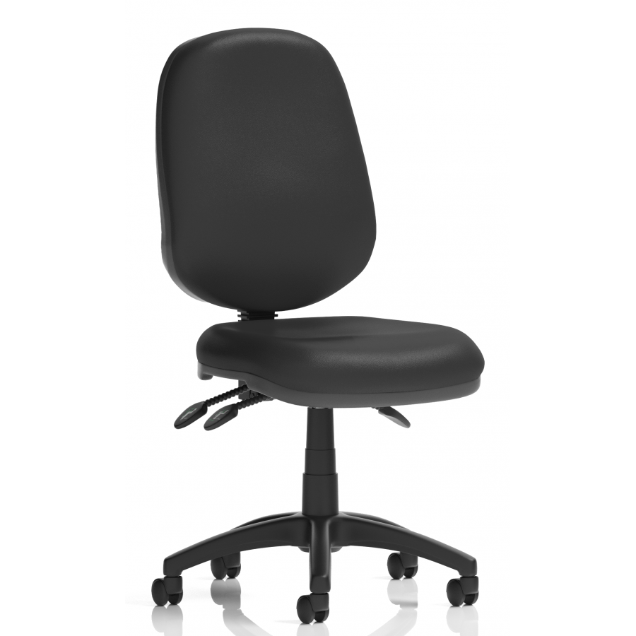 Eclipse Wipe Clean 3 Lever Leather Operator Chair